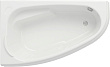Акриловая ванна Cersanit Joanna 140x90 L, ультра белый
