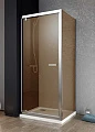 Душевой уголок Radaway Twist DW+S 80 коричневое стекло - превью 1