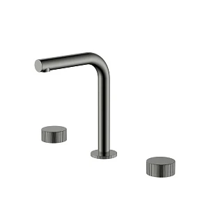 Смеситель Boheme Stick Linea 152-GM.3 для раковины, графит матовый