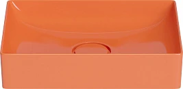 Мебельная раковина Wellsee 150709000 50х36 оранжевая