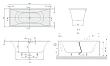 Квариловая ванна Villeroy & Boch La belle UBQ180LAB2V-96 star white - превью 2