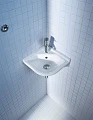 Рукомойник Duravit Starck 3 07524400001 43 см угловой с покрытием WonderGliss - превью 1