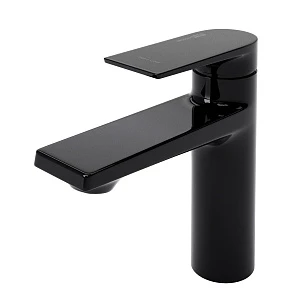 Смеситель WasserKRAFT Glan 6603 для раковины, черный глянец