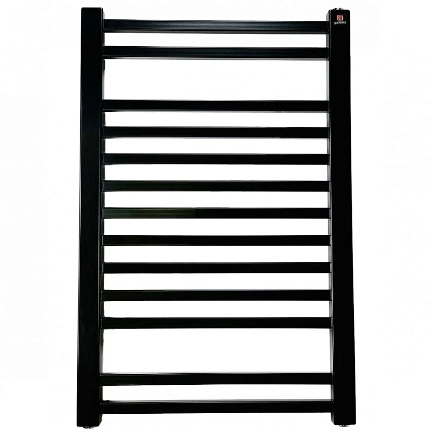 Электрический полотенцесушитель Terma Bone 76x50 черный матовый