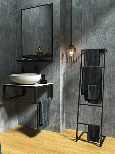 Полотенцедержатель 1Marka Grunge Loft 130х35Н