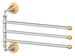 Полотенцедержатель 3SC Stilmar STI 111 хром, золото