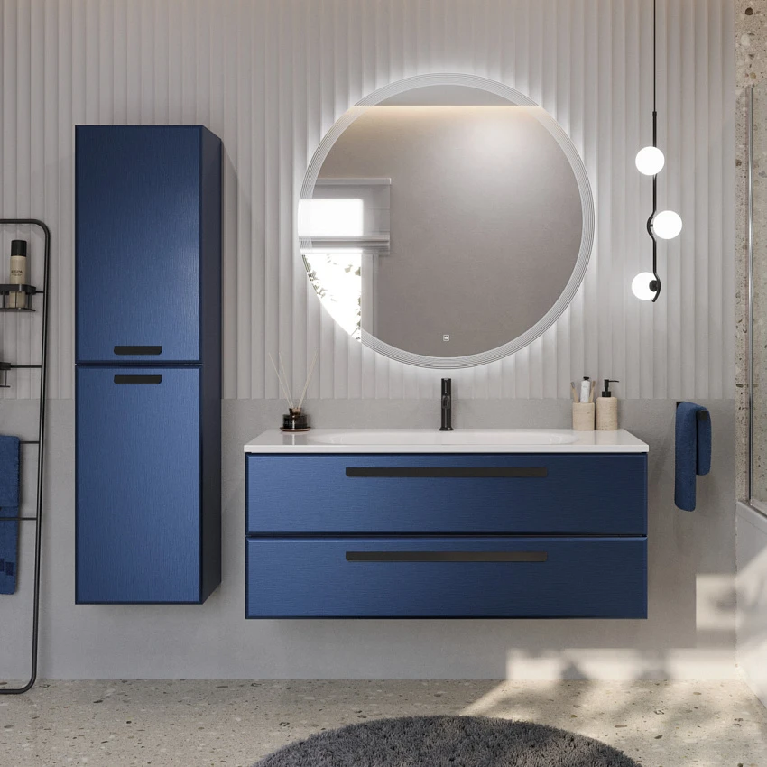Мебель для ванной Cezares Eco 120 подвесная, 2 ящика, Sapfiro