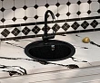 Мойка кухонная Ulgran U-700-308 44х44 черная - превью 1