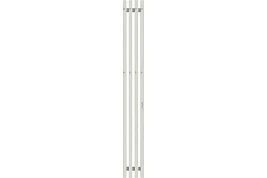 Полотенцесушитель электрический Grois Quartet GR-125 180х1500 П3 RAL 9016 R белый матовый