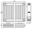 Радиатор стальной Kermi FKO 220630 тип 22 - превью 2