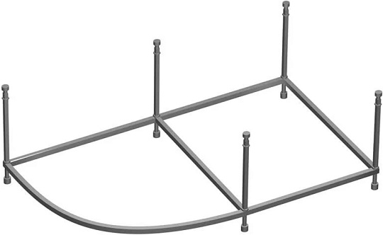 Монтажный набор для ванны Roca Hall Angular 150x100 ZRU9302868