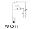 Смеситель для раковины Fmark FS8211H черный - превью 1