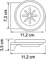 Мыльница WasserKRAFT Kammel K-8329WHITE - превью 1