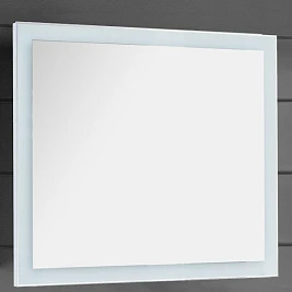 Зеркало Dreja Kvadro 100x3,2x85, с подсветкой