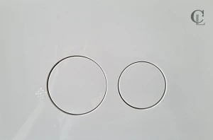 Кнопка смыва CeramaLux DC/1-014 белая