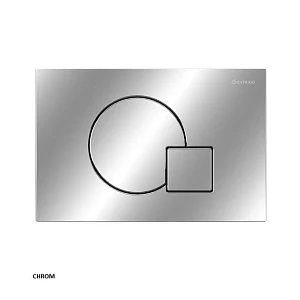 Кнопка смыва Caprigo Shape SA005-crm ABS хром