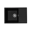 Мойка кухонная Practik PR-M 600-004 60 см, черный оникс - превью 1