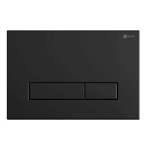 Кнопка смыва Point Меркурий PN44831BM двухрежимная, черная матовая