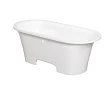 Ванна из искусственного камня Creto Aurora 170x80 белая - превью 1