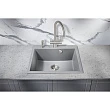 Мойка кухонная Milacio Murcia 60 MC.77013 54х41 см серый металлик - превью 1