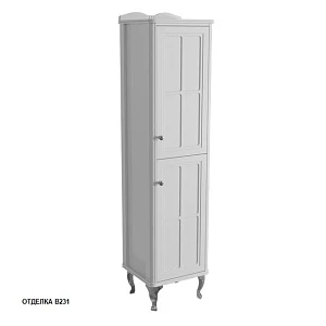 Шкаф-пенал Caprigo Borgo 33450R-B231 R белый
