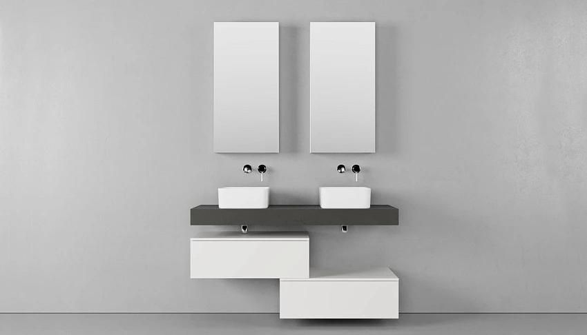 Мебель для ванной Velvex Unique Unit 140 белый матовый, подвесная
