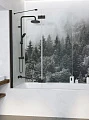 Шторка на ванну Radaway Essenza New Black PND II 120 L - превью 1