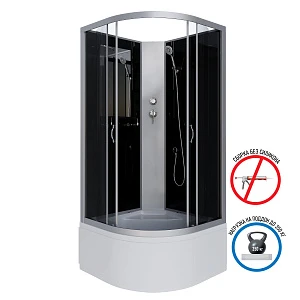 Душевая кабина Niagara Classic NG-2508-14BK 90x90x200