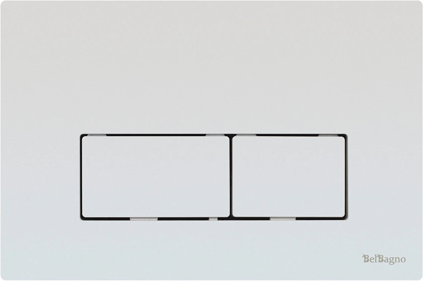 Кнопка смыва BelBagno Tetra BB-P58130 белая