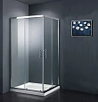 Душевой уголок Black&White Stellar Wind S102 900х900 - превью 2