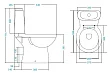Унитаз-компакт Santek Консул 1WH110132 - превью 2