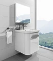 Тумба с раковиной Ravak Chrome 55 белая - превью 1