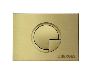 Кнопка смыва Berges Novum R8 бронза