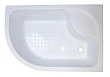 Душевой уголок Royal Bath RB 8120BK-T (прозрачное) правый - превью 2