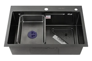 Мойка кухонная Fabia Profi 68453G графит