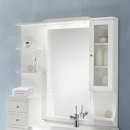 Зеркало-шкаф Eban Eleonora Modular 107 R белый