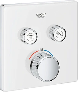 Термостат Grohe Grohtherm SmartControl 29156LS0 для ванны с душем, moon white