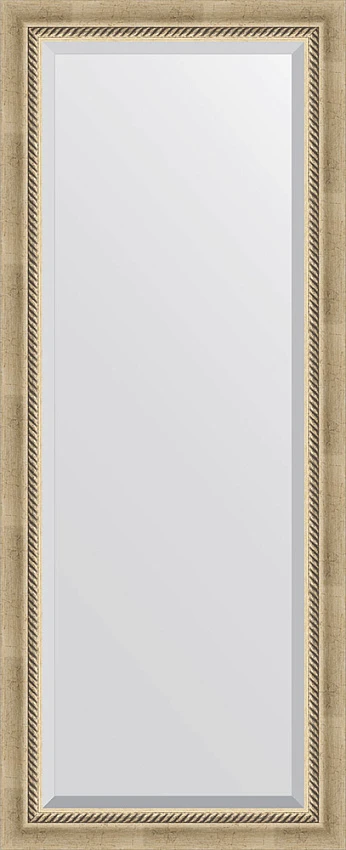 Зеркало Evoform Exclusive BY 1162 58x143 см состаренное серебро с плетением