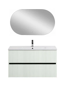 Мебель для ванной Art&Max Torino 100 подвесная, 2 ящика, лотос