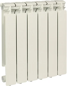 Радиатор алюминиевый Stout Bravo SRA-0110-050006 6 секций