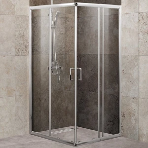 Душевой уголок BelBagno Unique A-2-75/90-C-Cr стекло прозрачное
