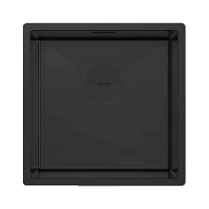 Мойка кухонная Paulmark NEXT 44 UNI PM214444-MBN 44х44 см черная матовая