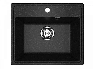 Мойка кухонная Practik PR-M 490-004 49 см, черный оникс