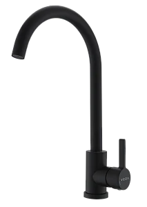 Смеситель для кухонной мойки Voda K 55B черный