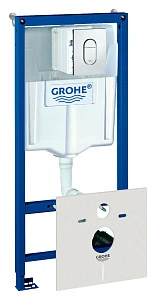 Инсталляция для унитаза Grohe Rapid SL 38929000 4 в 1 с кнопкой смыва