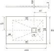 Душевой поддон Hidronatur Pleasure ATS-120x80U-W 120x80 - превью 1