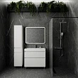 Тумба для комплекта Style Line Атлантика 90 Люкс PLUS напольная, антискрейч белый - превью 2