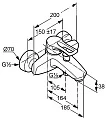 Смеситель Kludi MX 334450562 для ванны с душем - превью 2