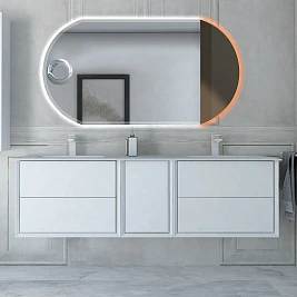 Мебель для ванной Cezares Bellagio 176 bianco opaco