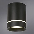 Потолочный светодиодный светильник Arte Lamp Elle A1949PL-1BK - превью 1